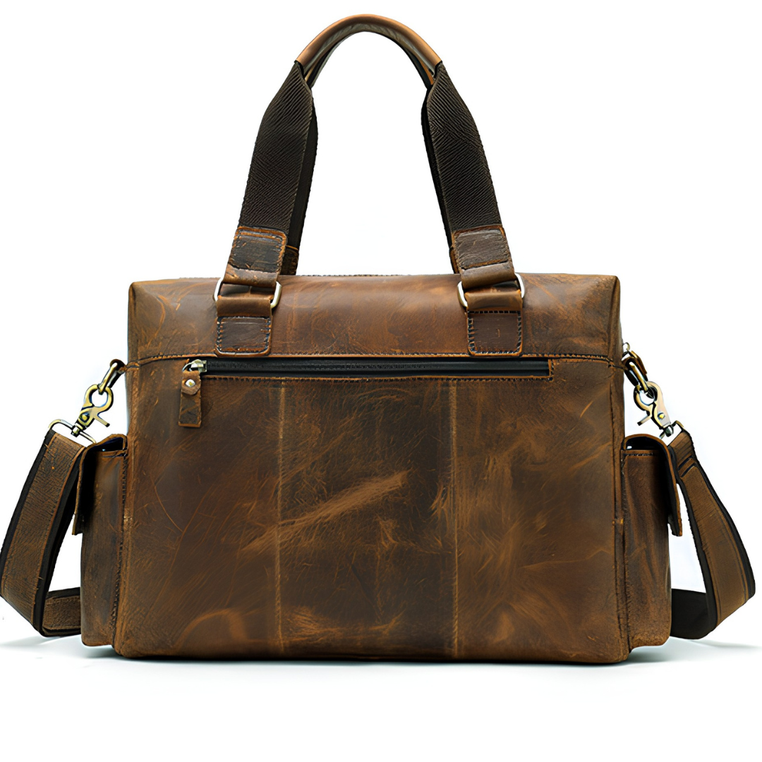 HASKEL | Leather Duffel Bag